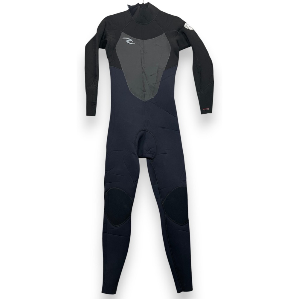 Rip Curl Dawn Patrol 4/3mm Full Wetsuit Black MT Medium Tall Black Back Zip Surf